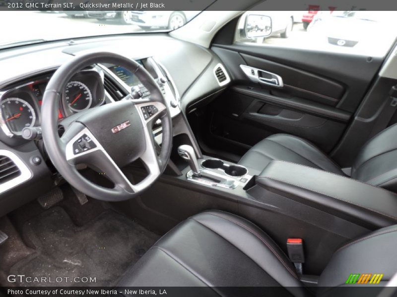 Quicksilver Metallic / Jet Black 2012 GMC Terrain SLT