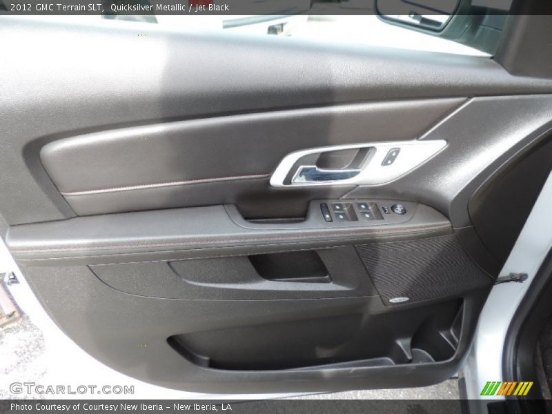 Quicksilver Metallic / Jet Black 2012 GMC Terrain SLT