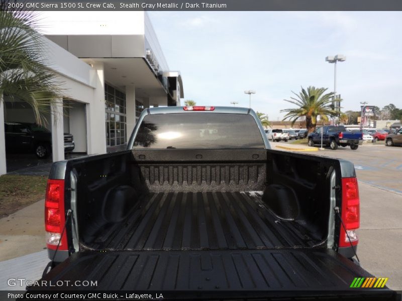 Stealth Gray Metallic / Dark Titanium 2009 GMC Sierra 1500 SL Crew Cab