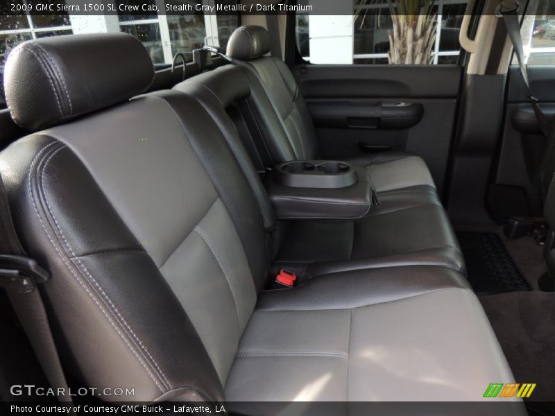 Stealth Gray Metallic / Dark Titanium 2009 GMC Sierra 1500 SL Crew Cab