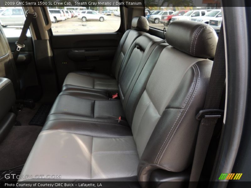 Stealth Gray Metallic / Dark Titanium 2009 GMC Sierra 1500 SL Crew Cab