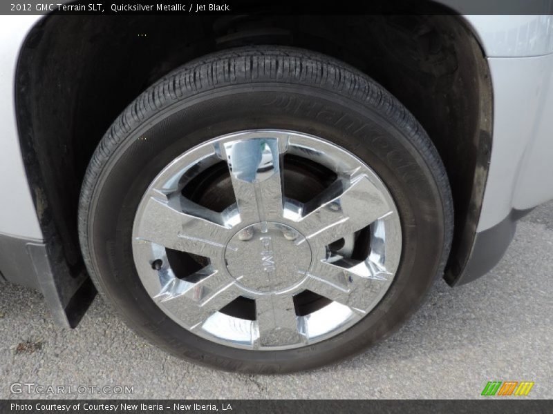 Quicksilver Metallic / Jet Black 2012 GMC Terrain SLT
