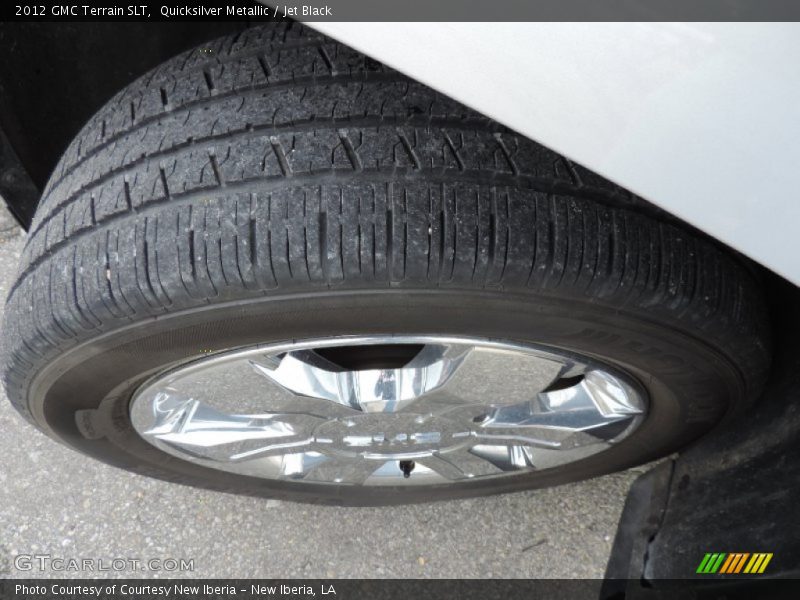 Quicksilver Metallic / Jet Black 2012 GMC Terrain SLT