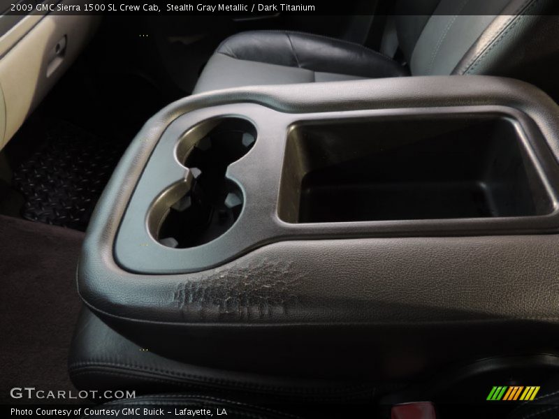 Stealth Gray Metallic / Dark Titanium 2009 GMC Sierra 1500 SL Crew Cab