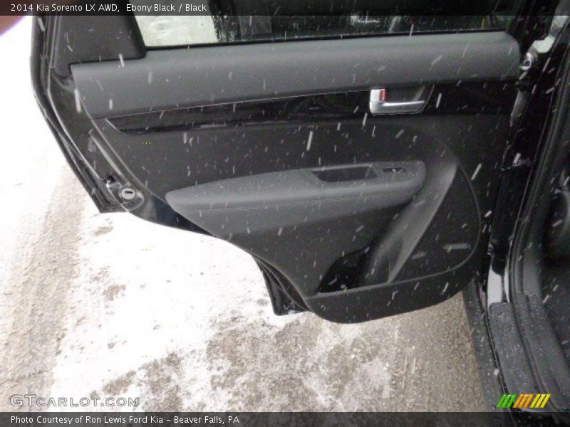 Ebony Black / Black 2014 Kia Sorento LX AWD