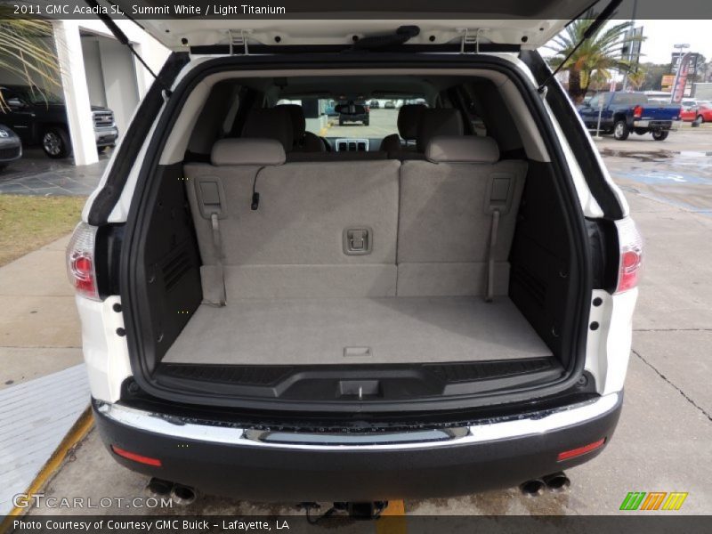 Summit White / Light Titanium 2011 GMC Acadia SL