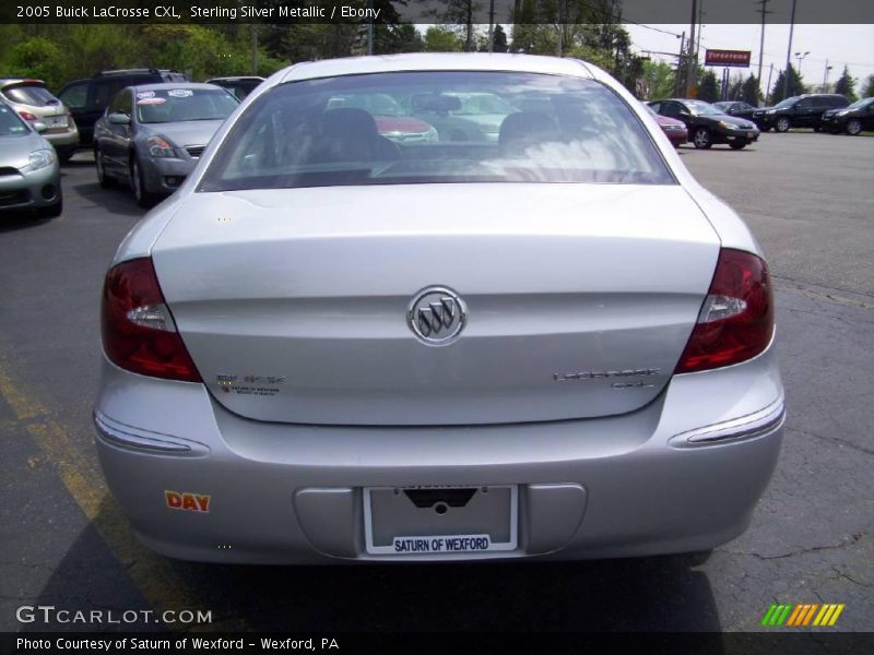 Sterling Silver Metallic / Ebony 2005 Buick LaCrosse CXL