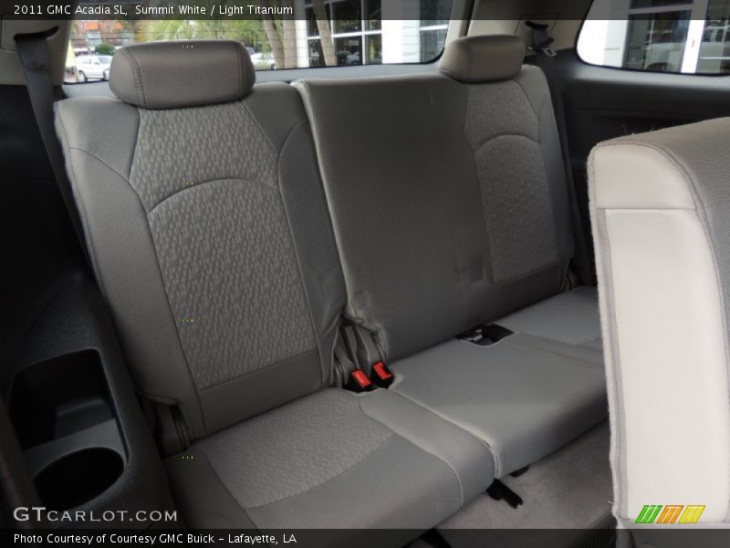 Summit White / Light Titanium 2011 GMC Acadia SL