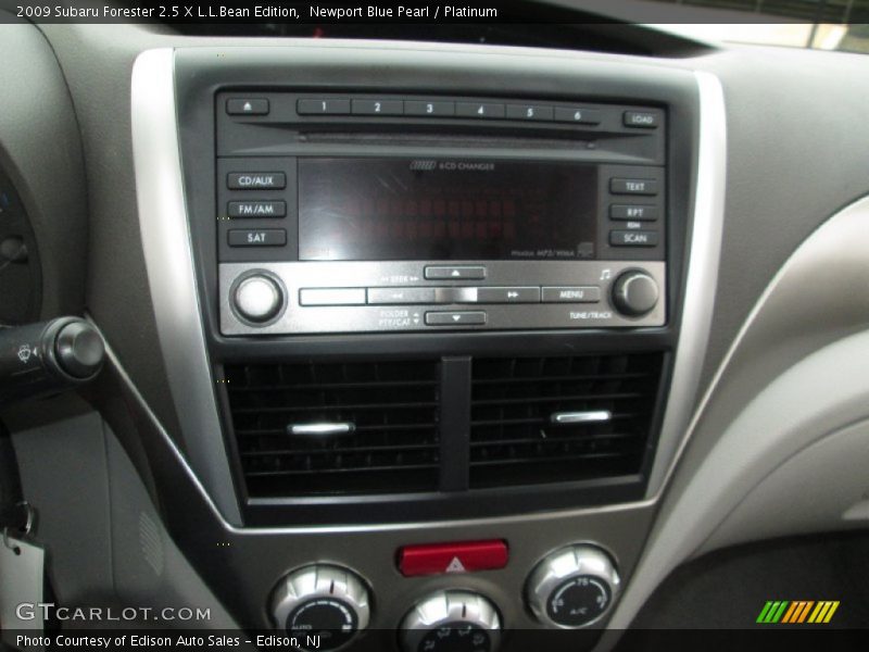 Newport Blue Pearl / Platinum 2009 Subaru Forester 2.5 X L.L.Bean Edition