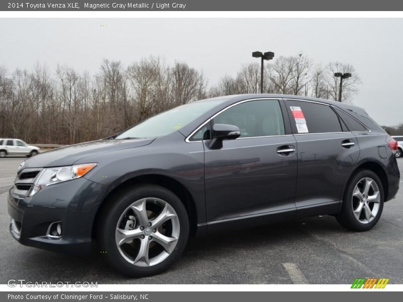 Magnetic Gray Metallic / Light Gray 2014 Toyota Venza XLE
