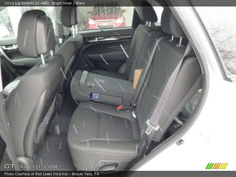 Bright Silver / Black 2014 Kia Sorento LX AWD