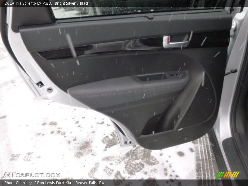 Bright Silver / Black 2014 Kia Sorento LX AWD