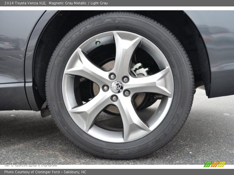 Magnetic Gray Metallic / Light Gray 2014 Toyota Venza XLE