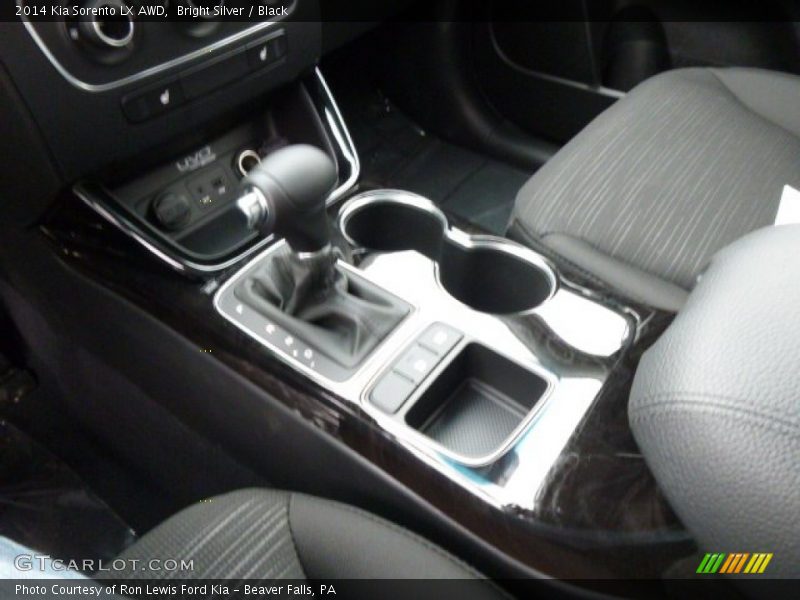Bright Silver / Black 2014 Kia Sorento LX AWD