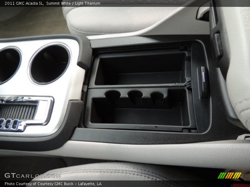 Summit White / Light Titanium 2011 GMC Acadia SL