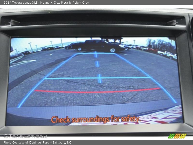 Magnetic Gray Metallic / Light Gray 2014 Toyota Venza XLE