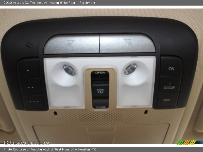Aspen White Pearl / Parchment 2010 Acura MDX Technology