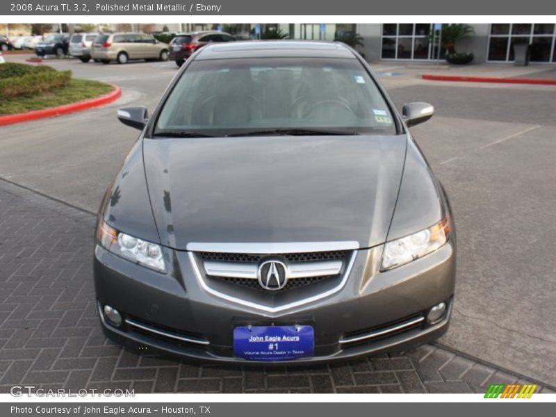 Polished Metal Metallic / Ebony 2008 Acura TL 3.2