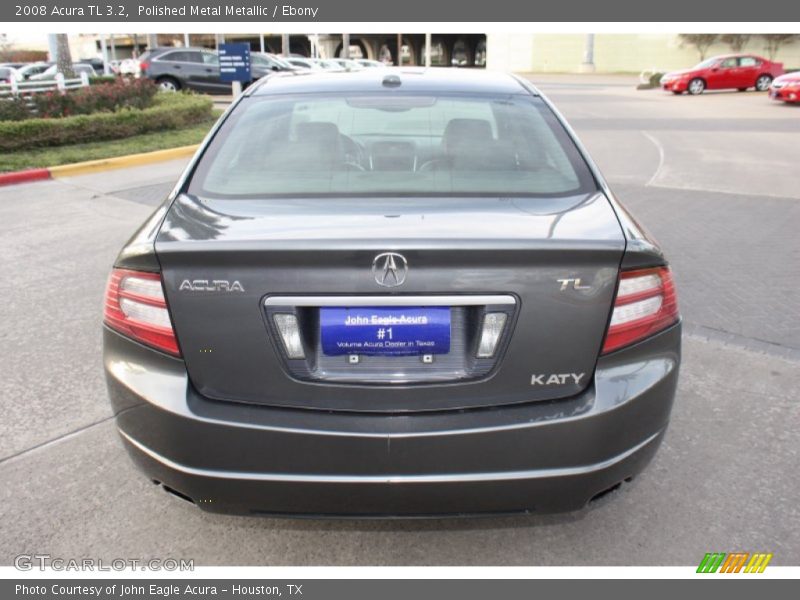 Polished Metal Metallic / Ebony 2008 Acura TL 3.2