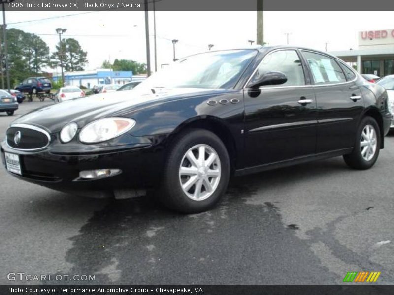 Black Onyx / Neutral 2006 Buick LaCrosse CX