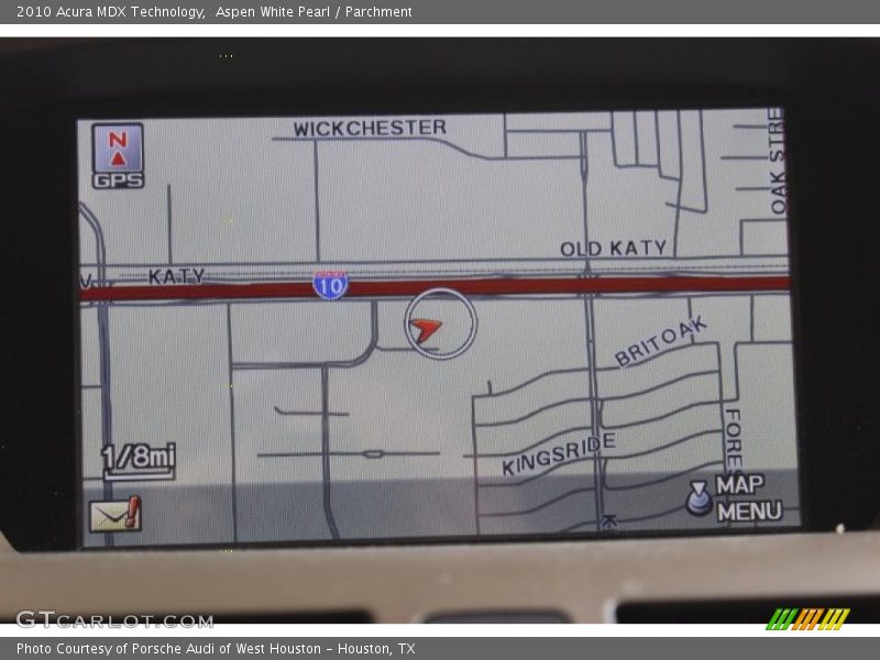 Aspen White Pearl / Parchment 2010 Acura MDX Technology