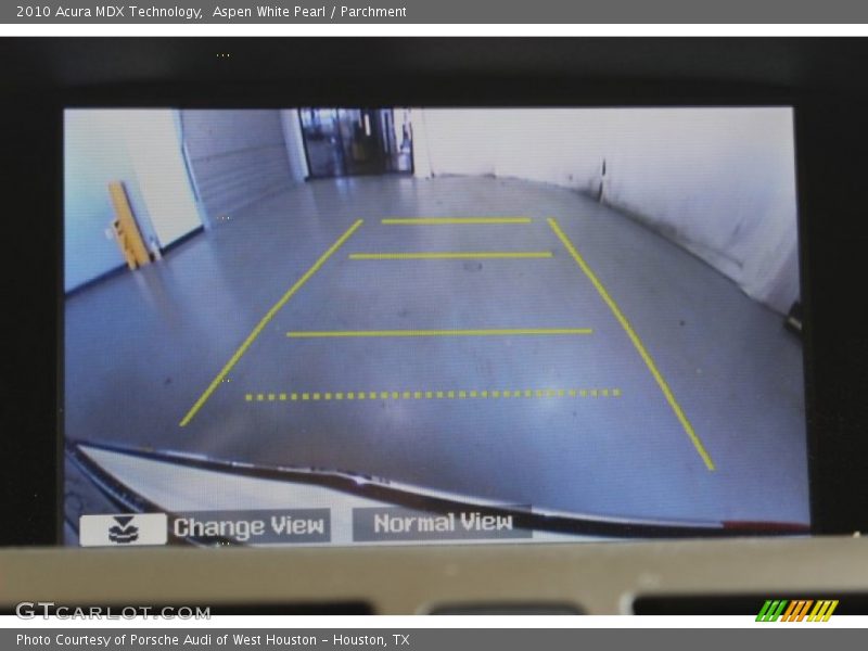 Aspen White Pearl / Parchment 2010 Acura MDX Technology