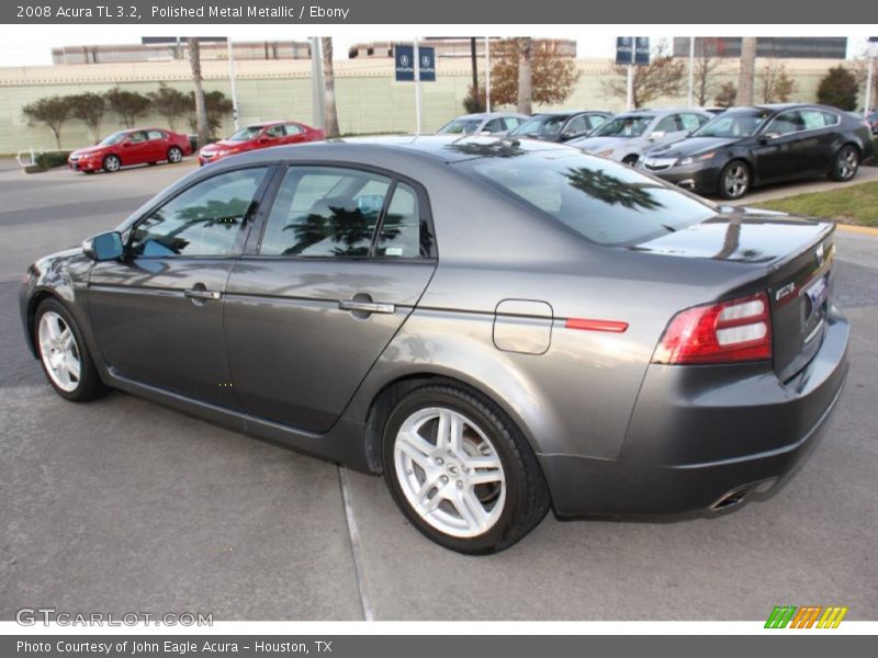 Polished Metal Metallic / Ebony 2008 Acura TL 3.2