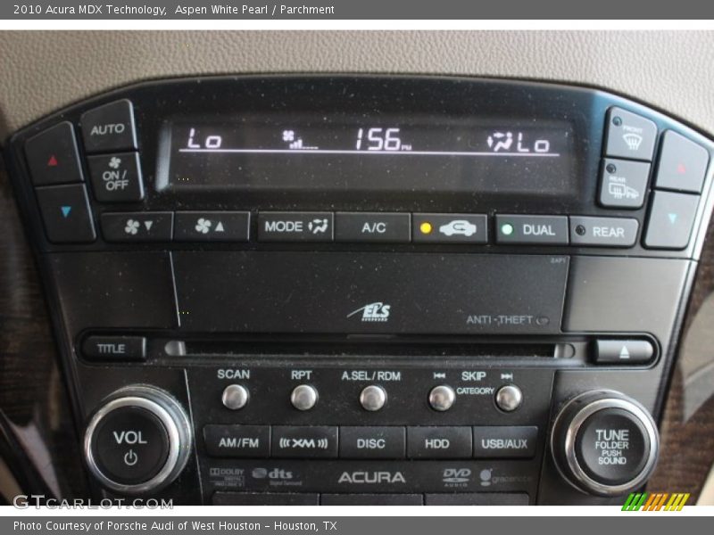 Aspen White Pearl / Parchment 2010 Acura MDX Technology