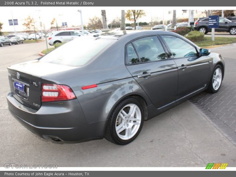 Polished Metal Metallic / Ebony 2008 Acura TL 3.2