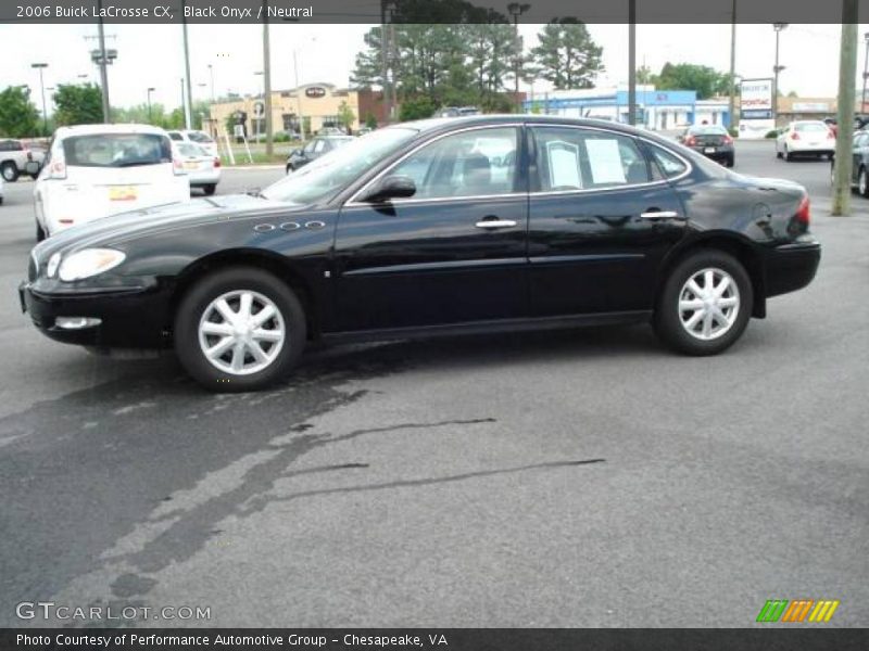 Black Onyx / Neutral 2006 Buick LaCrosse CX