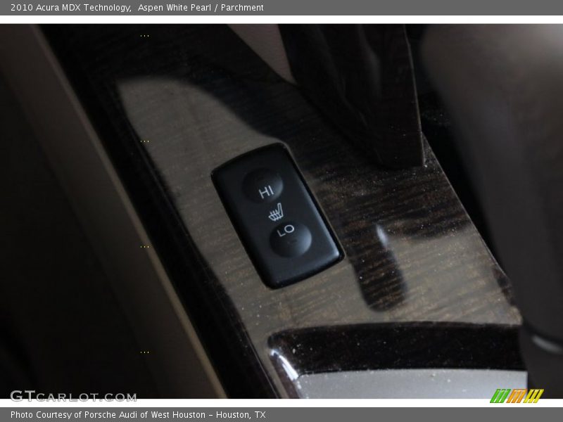 Aspen White Pearl / Parchment 2010 Acura MDX Technology