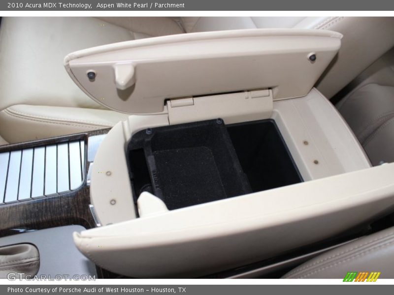 Aspen White Pearl / Parchment 2010 Acura MDX Technology
