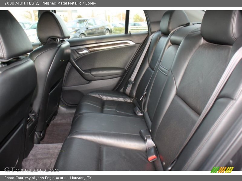 Polished Metal Metallic / Ebony 2008 Acura TL 3.2