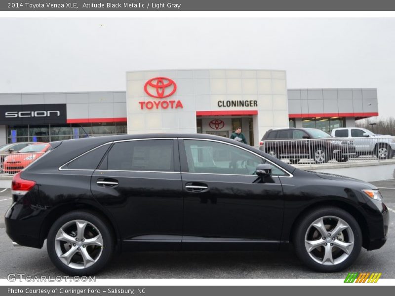 Attitude Black Metallic / Light Gray 2014 Toyota Venza XLE