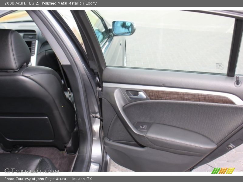 Polished Metal Metallic / Ebony 2008 Acura TL 3.2