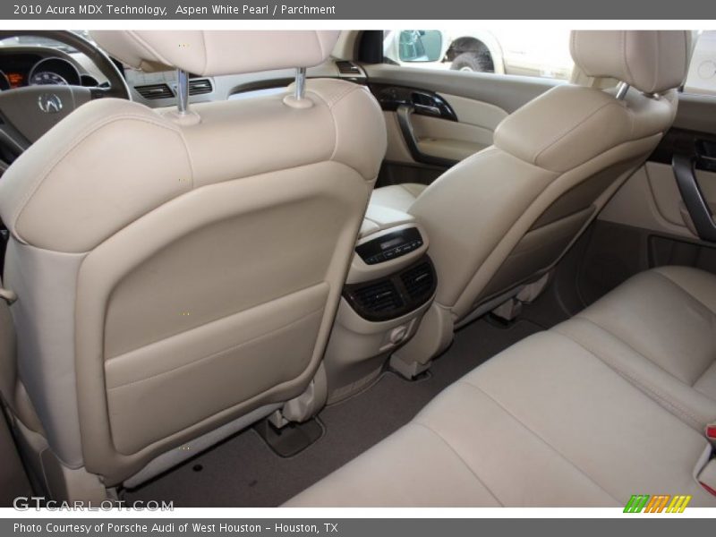 Aspen White Pearl / Parchment 2010 Acura MDX Technology