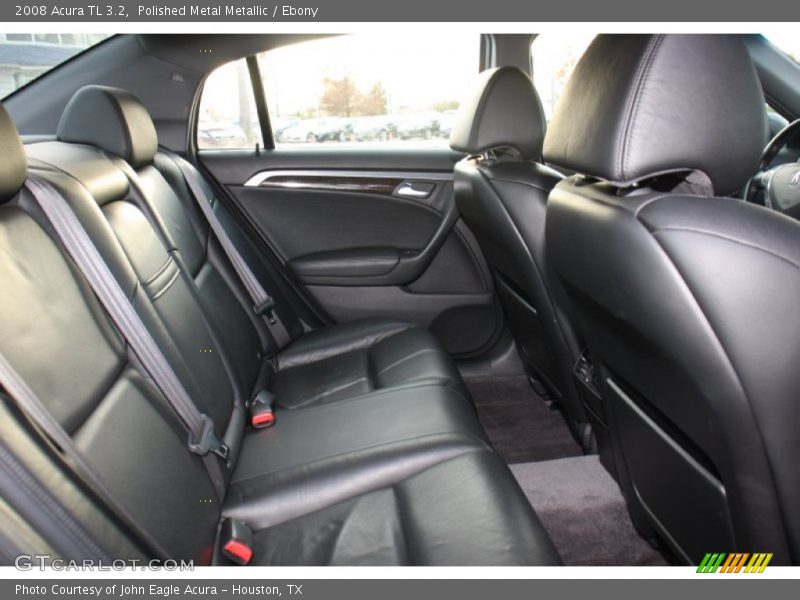 Polished Metal Metallic / Ebony 2008 Acura TL 3.2