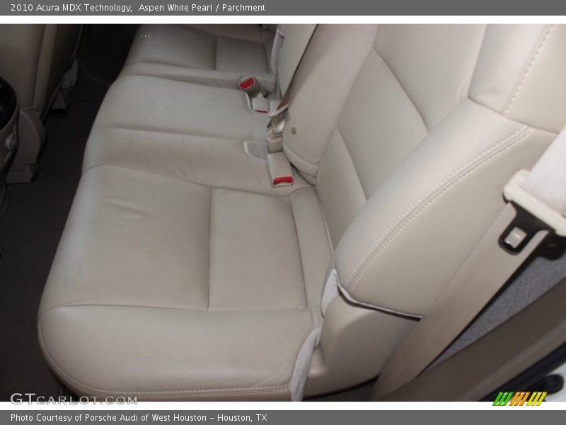 Aspen White Pearl / Parchment 2010 Acura MDX Technology