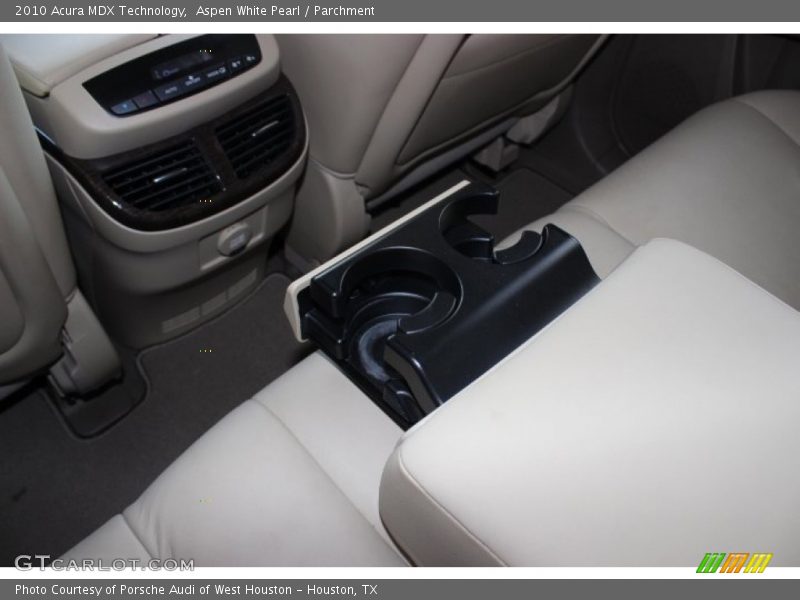 Aspen White Pearl / Parchment 2010 Acura MDX Technology