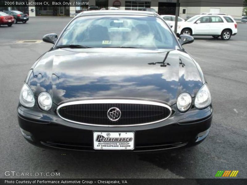 Black Onyx / Neutral 2006 Buick LaCrosse CX