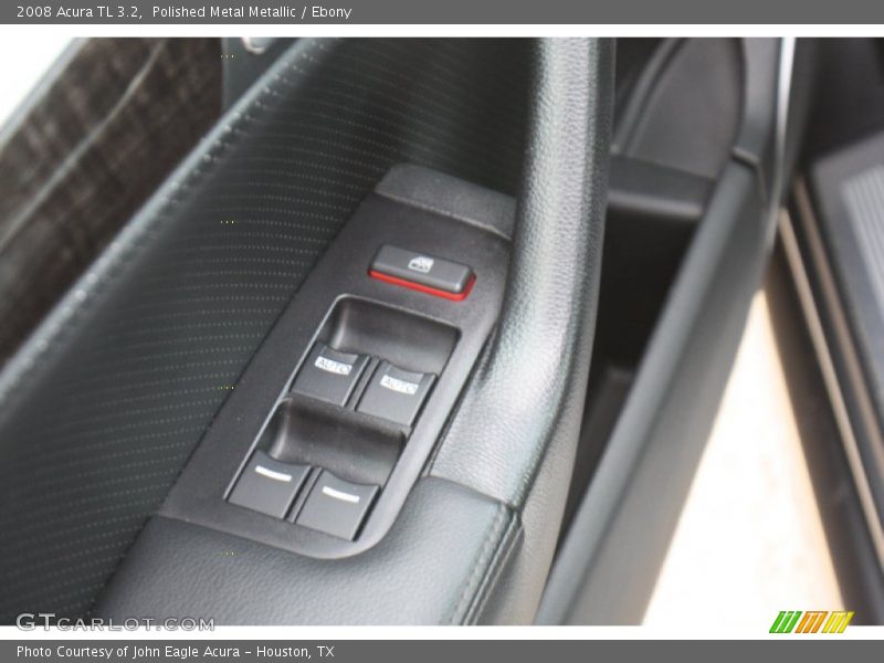 Polished Metal Metallic / Ebony 2008 Acura TL 3.2