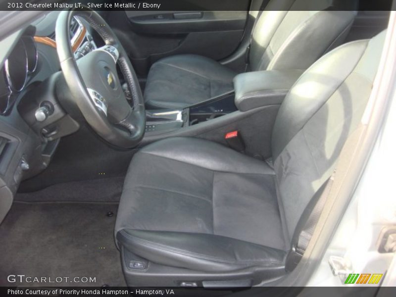 Silver Ice Metallic / Ebony 2012 Chevrolet Malibu LT