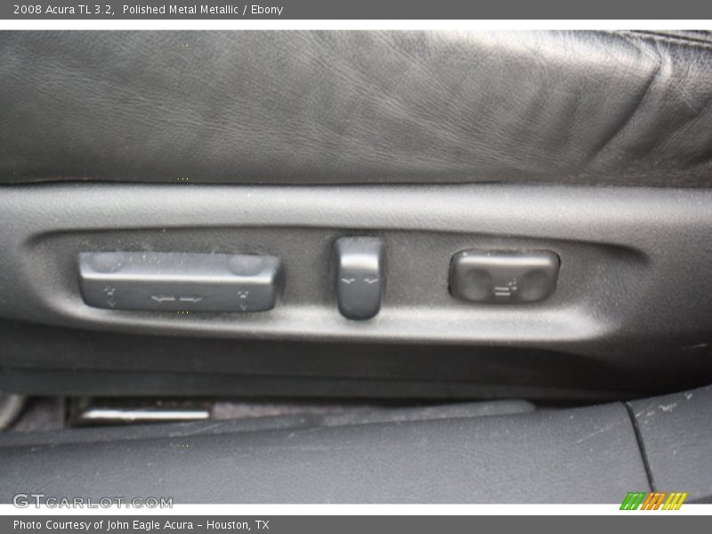 Polished Metal Metallic / Ebony 2008 Acura TL 3.2