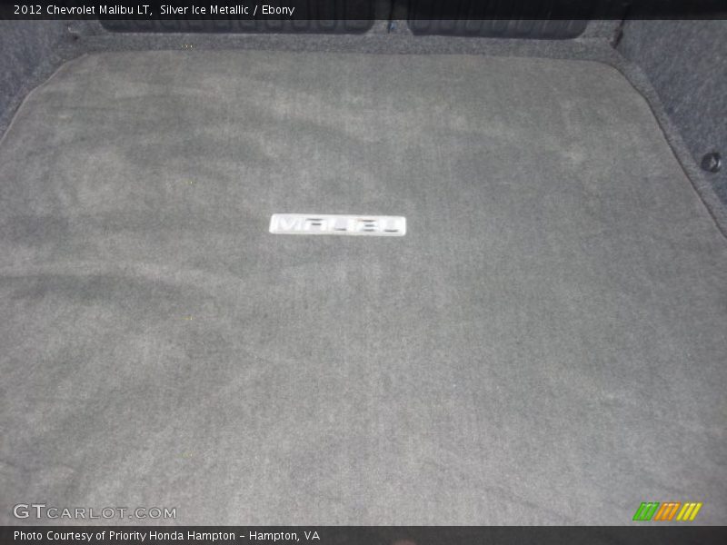Silver Ice Metallic / Ebony 2012 Chevrolet Malibu LT
