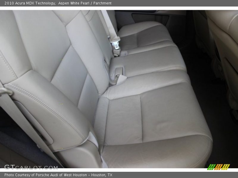 Aspen White Pearl / Parchment 2010 Acura MDX Technology