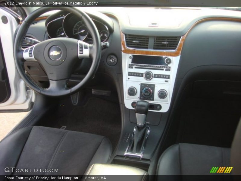 Silver Ice Metallic / Ebony 2012 Chevrolet Malibu LT