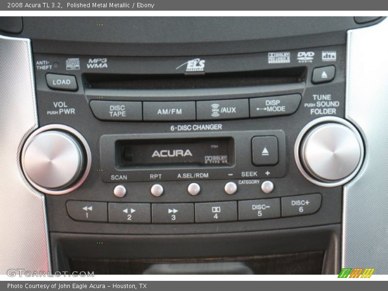 Polished Metal Metallic / Ebony 2008 Acura TL 3.2
