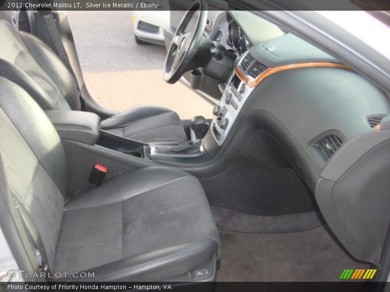 Silver Ice Metallic / Ebony 2012 Chevrolet Malibu LT