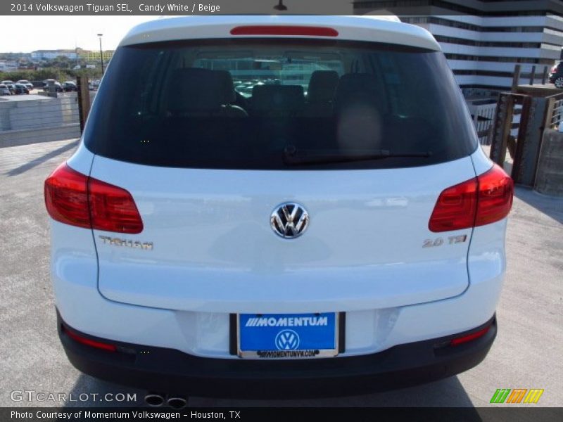 Candy White / Beige 2014 Volkswagen Tiguan SEL