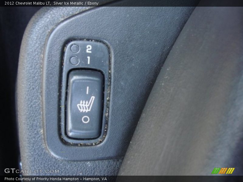 Silver Ice Metallic / Ebony 2012 Chevrolet Malibu LT